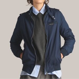 Vintage Member’s Only Classic Iconic Racer Jacket Navy Blue Men's Size 42 Large